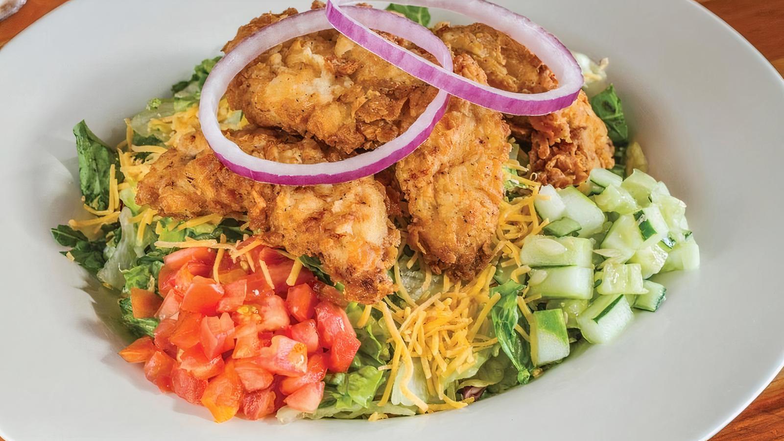 Fried Chicken Salad - Full