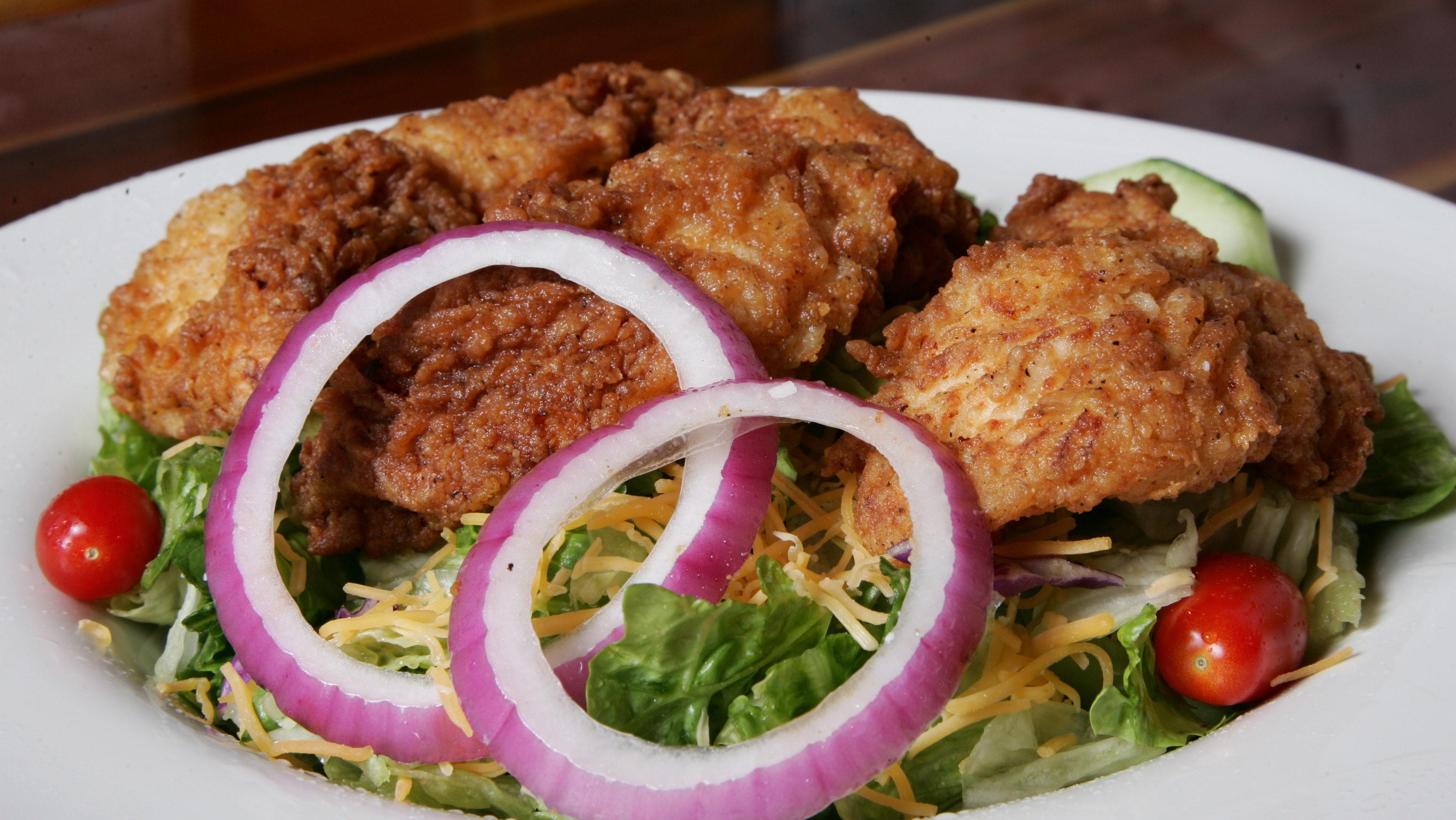 Fried Chicken Salad - Half