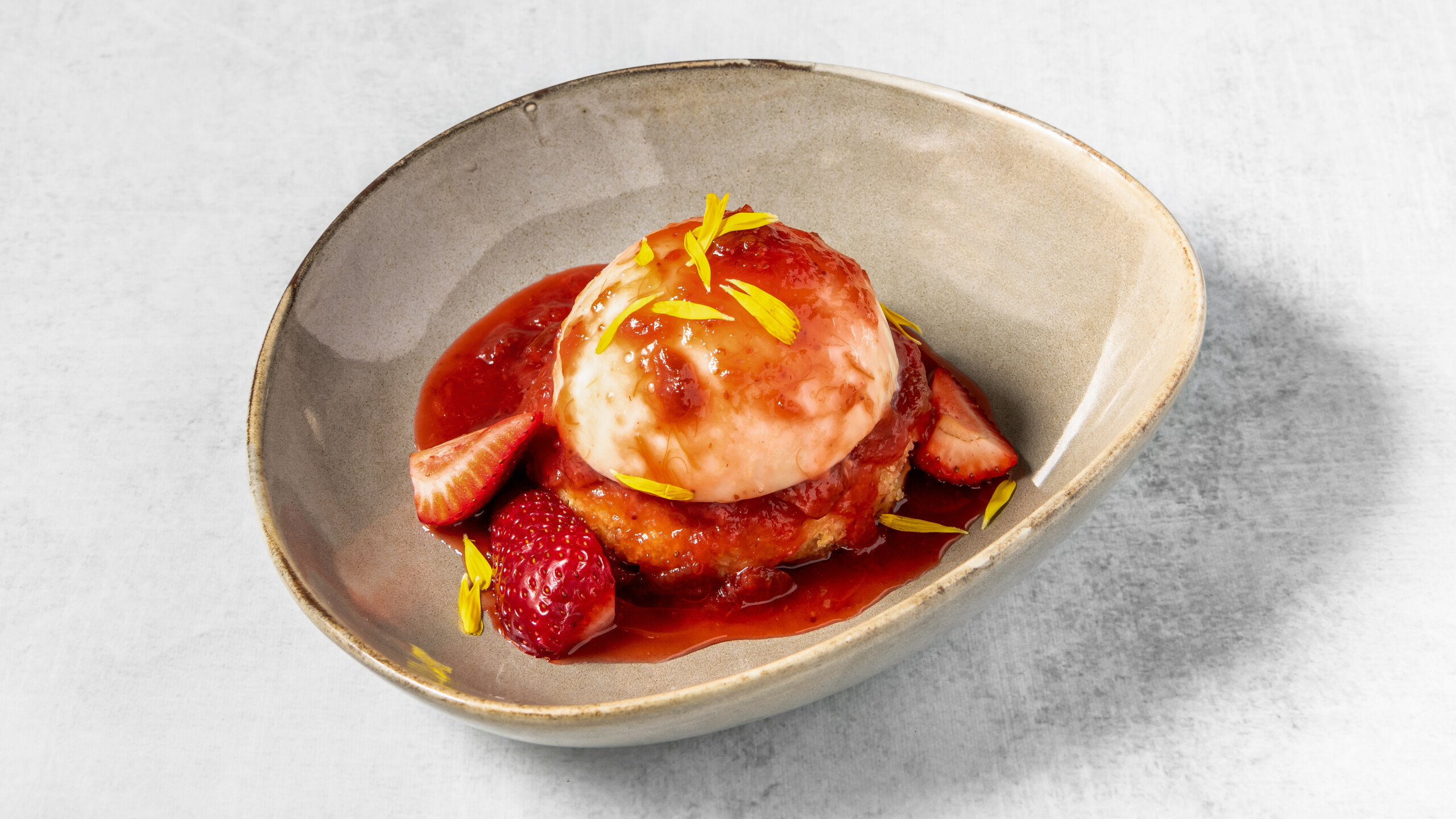 Strawberry Rhubarb Shortcake
