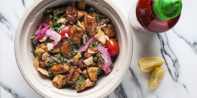 Pesto Caesar Mega Salad Bowl