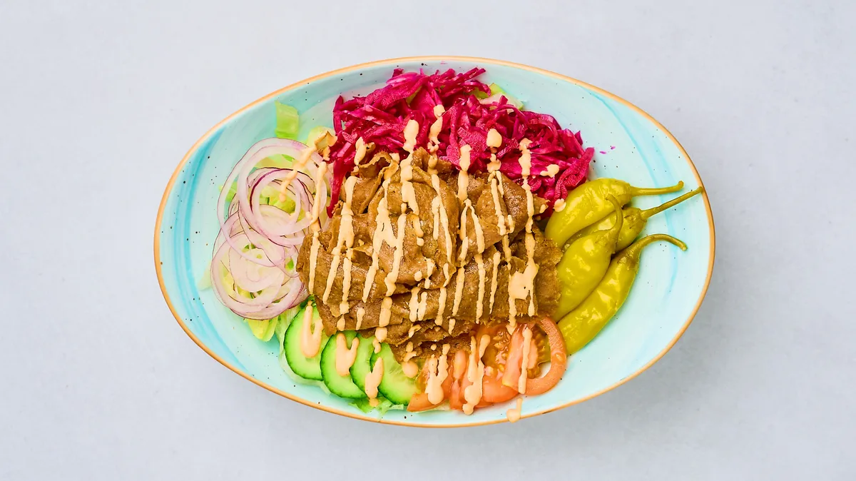 Kebabsallad