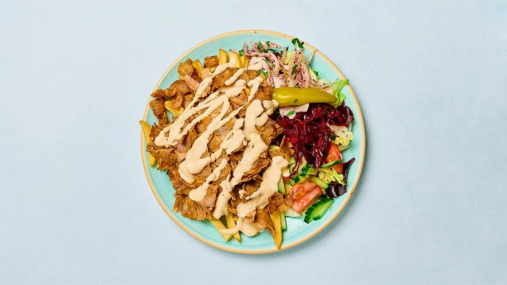 Kebabtallrik