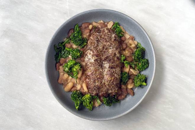 HOUSE SAUSAGE + RAPINI