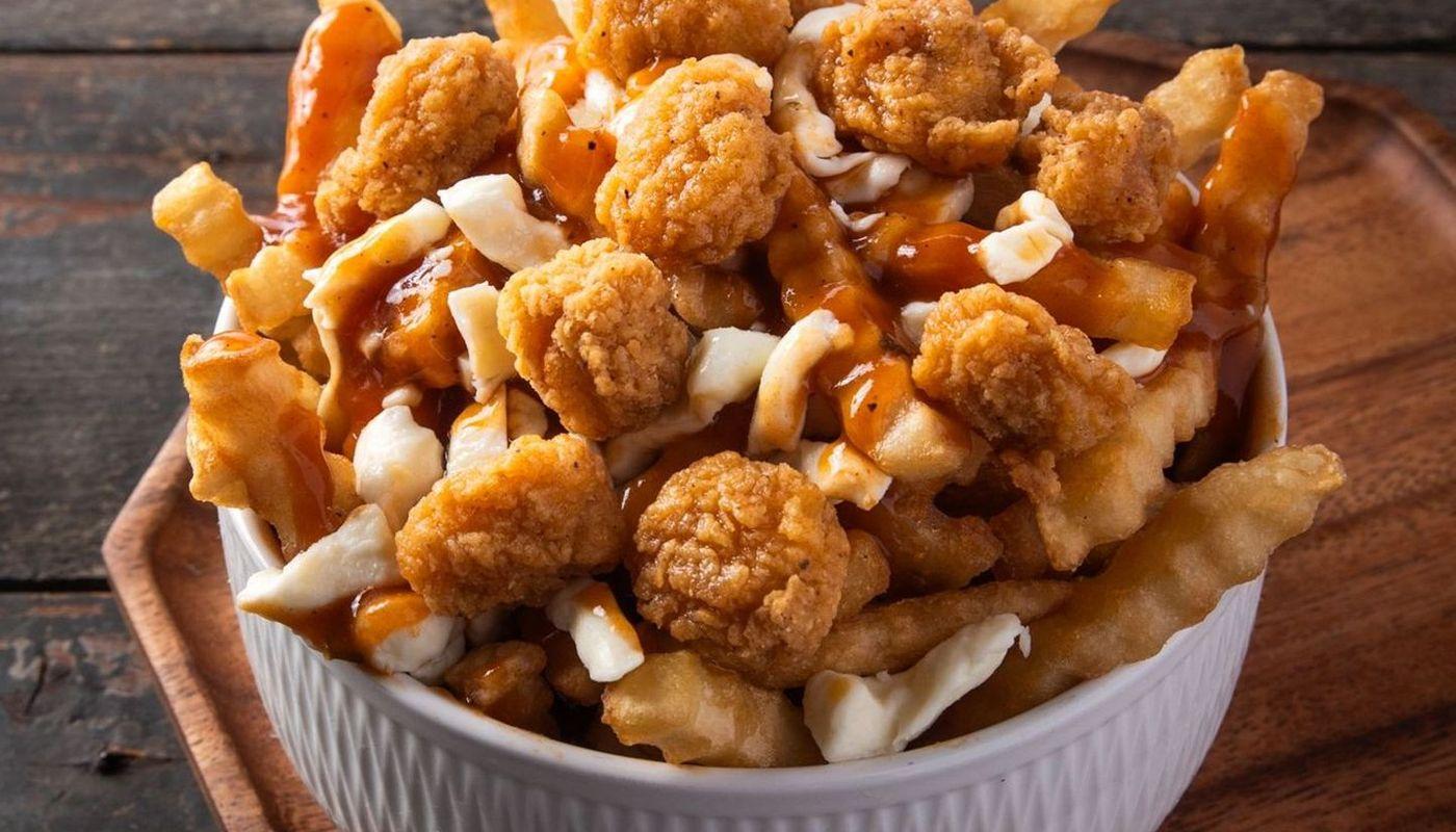 POUTINE POULET POP CORN RÉGULIÈRE