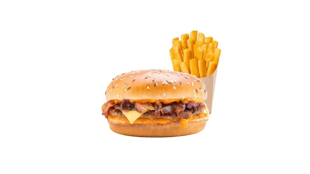 Meniu hamburger Maestru nepicant + suc