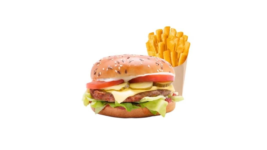 Meniu hamburger Răsfăț nepicant + suc