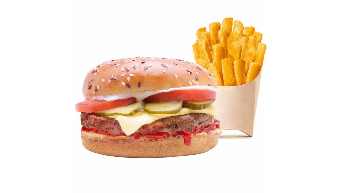 Meniu hamburger Răsfăț picant + suc