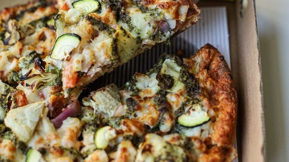 21. Pesto Spinach Chicken