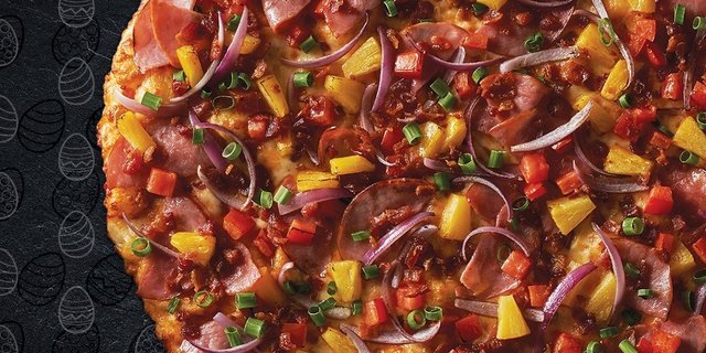 Maui Zaui Pizza w/ Ham