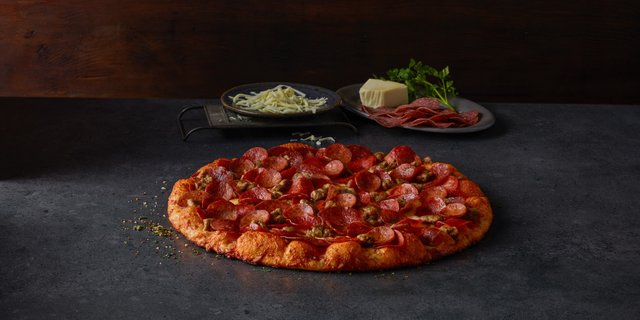 Original Montague's All-Meat Marvel Pizza