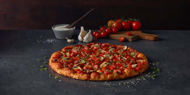 Supreme Italian Garlic Pizza