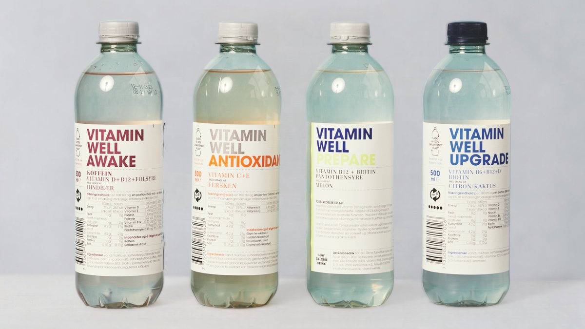Vitamin Well - Blåbær/hindbær