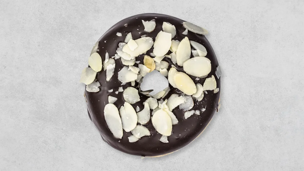 Almond Choc Donut