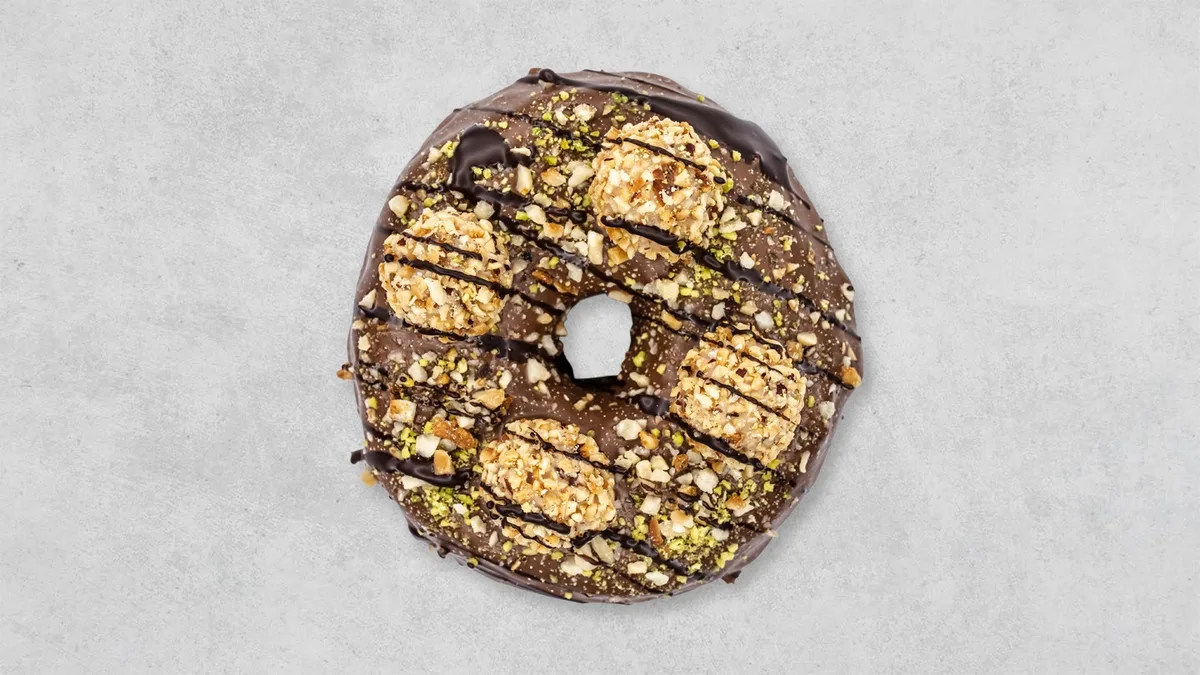 Crispy Pistachio Cross