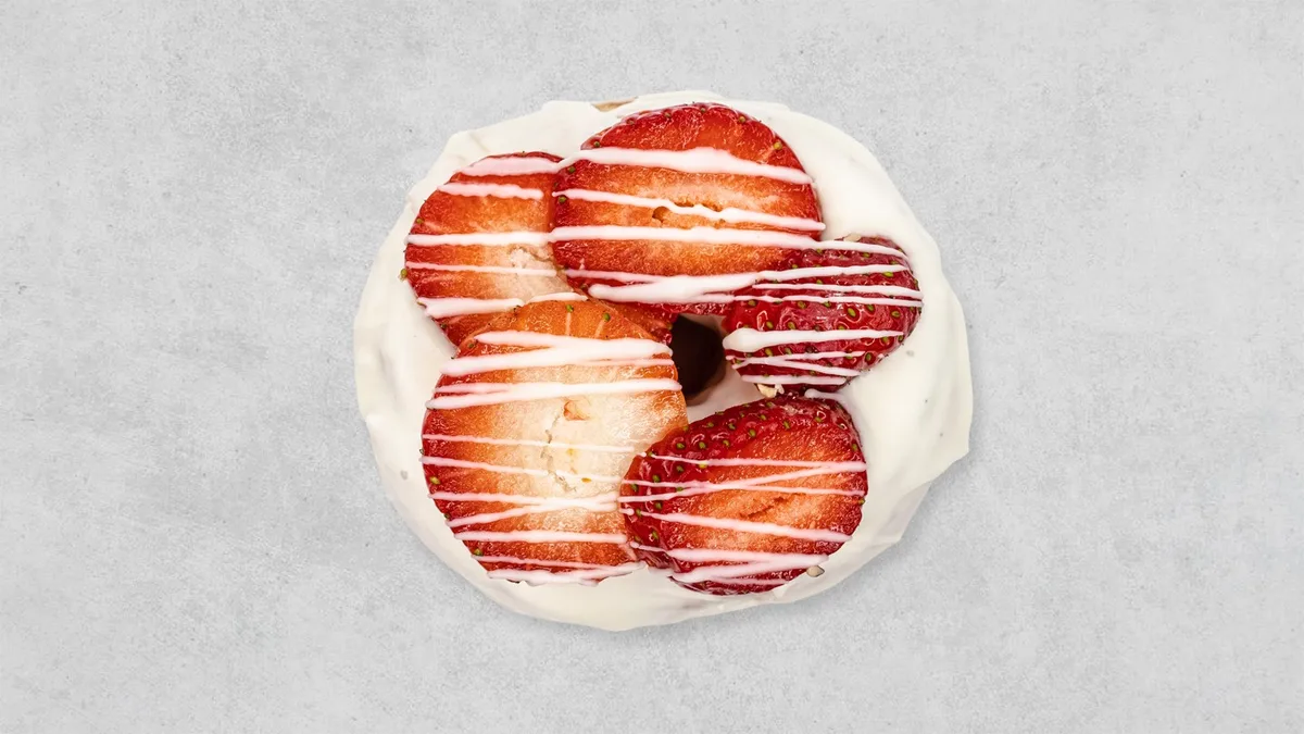 White Strawberry Cross