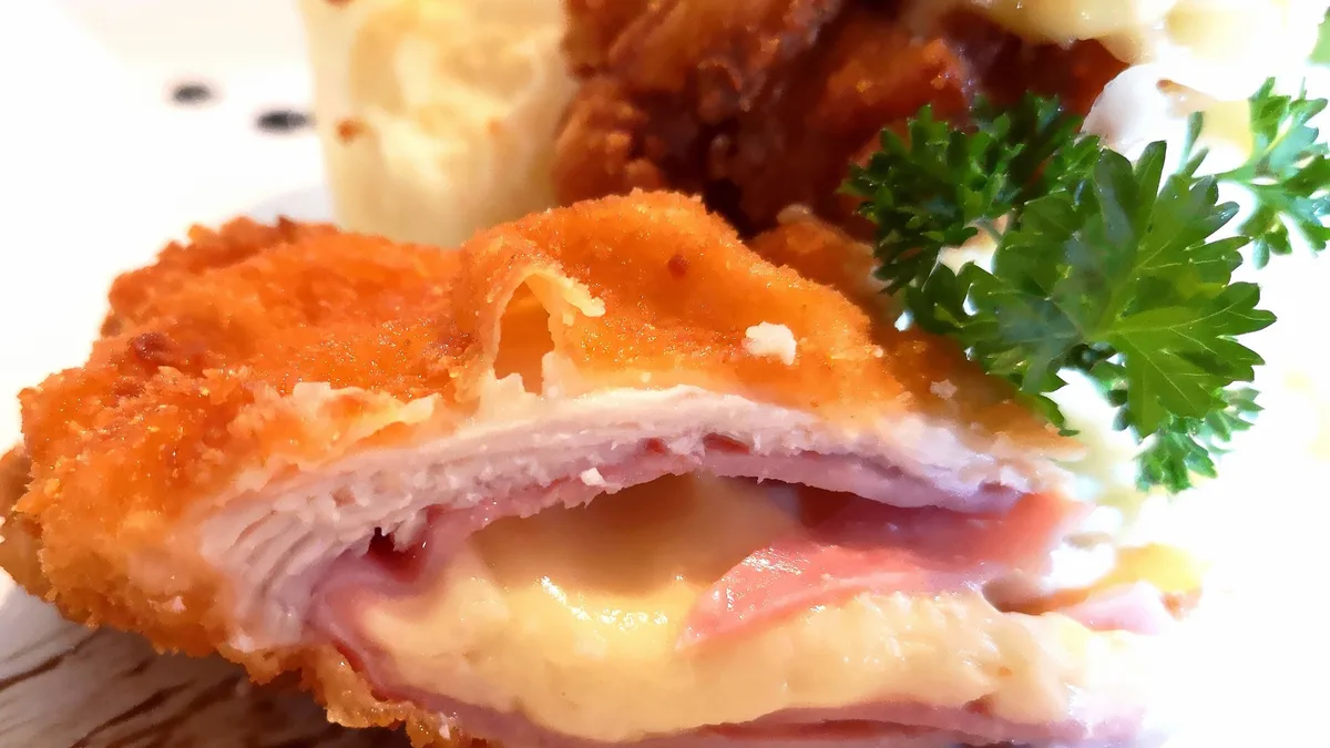 Cordon Bleu sertésbordából