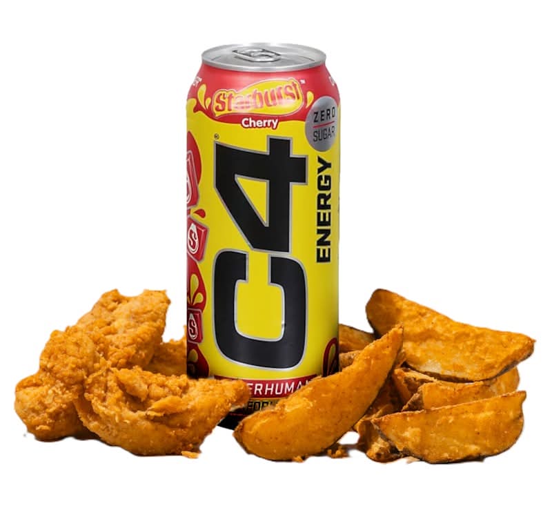 3 Piece Spicy Tender Meal w/ a C4 - Only $6!