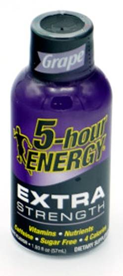 5HR Energy Shot Grape