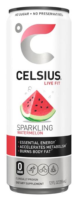 Celsius Sparkling Watermelon (12 oz)