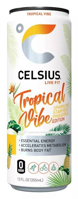 Celsius Tropical Vibe 12oz