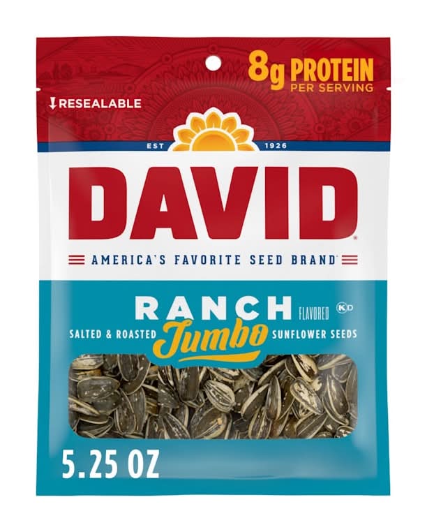 David Sunflower Seeds Ranch Jumbo