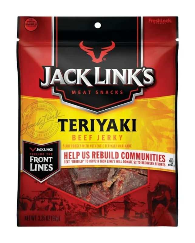 Jack Links Teriyaki Jerky (3.25oz)