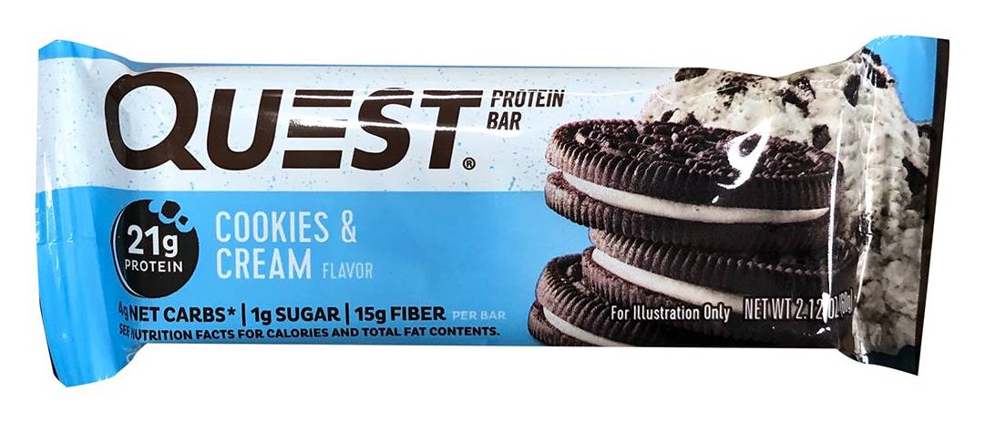 Quest Bar Cookies and Creme (2.12oz)