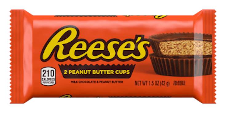 Reese's Peanut Butter Cup Standard Size
