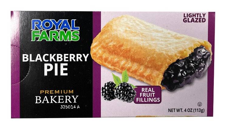 Royal Farms Blackberry Pie (4 oz)