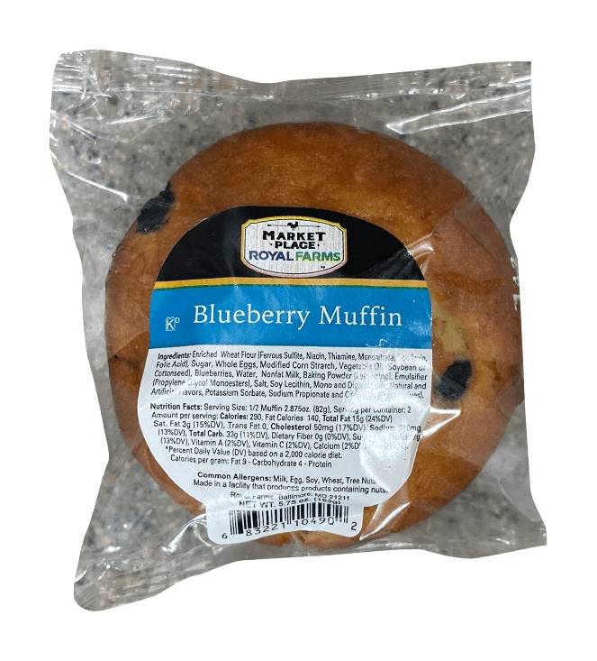 Royal Farms Blueberry Muffin