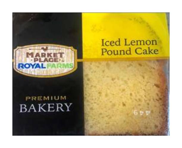 Royal Farms Pound Cake Lemon Iced