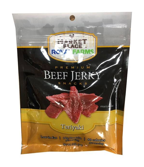 Royal Farms Teriyaki Beef Jerky (3oz)