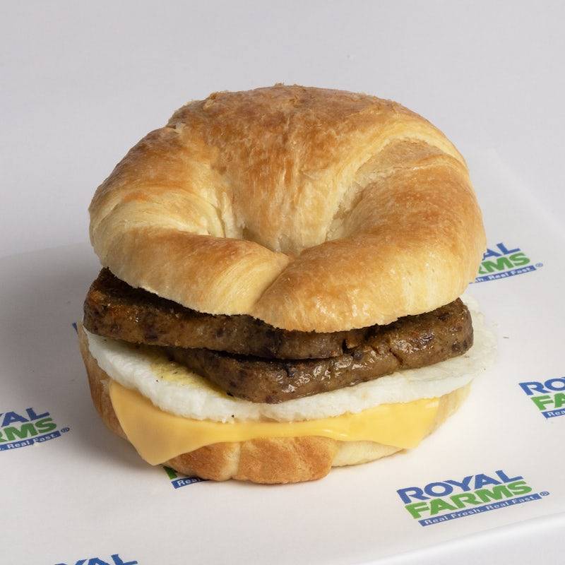 Scrapple, Egg and Cheese