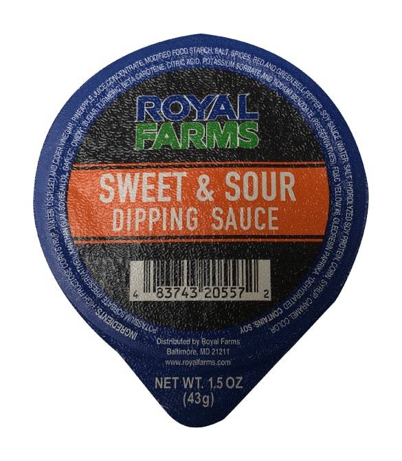 Sweet and Sour Dip Cup