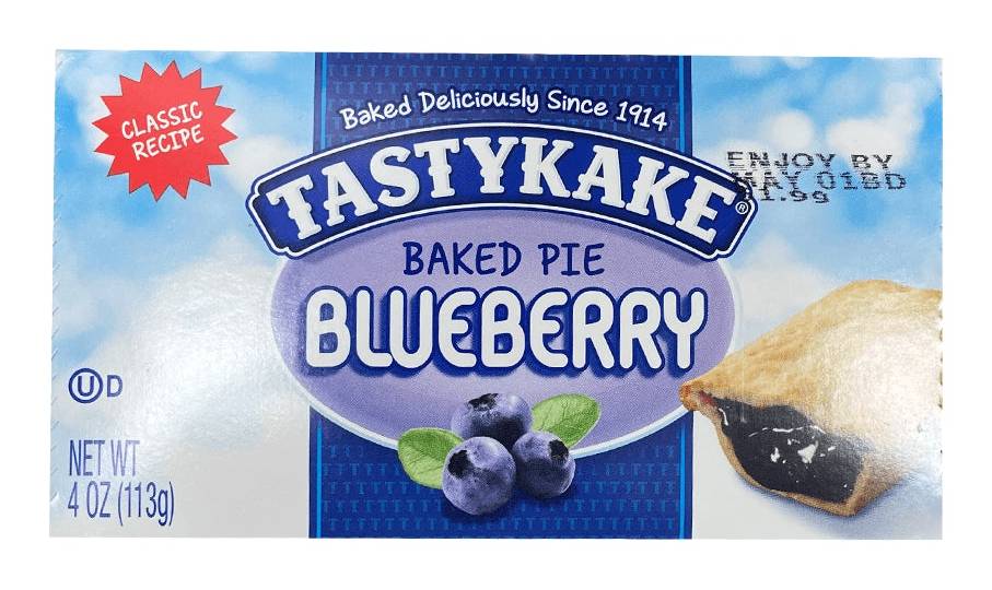 Tastykake Baked Blueberry Pie (4 oz)