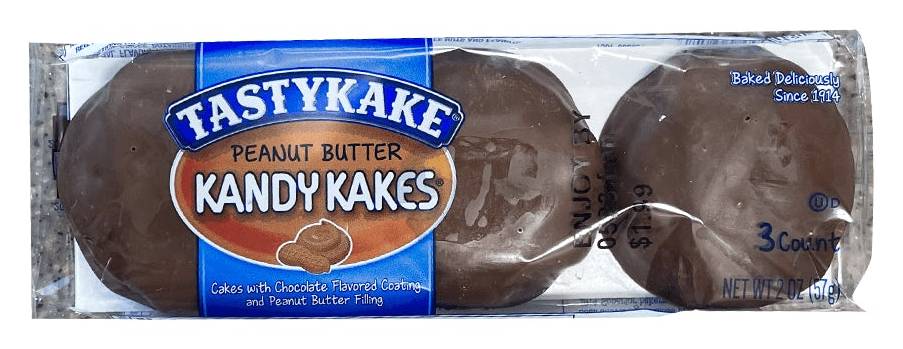 Tastykake Peanutbutter Candy Cakes (3 Count)