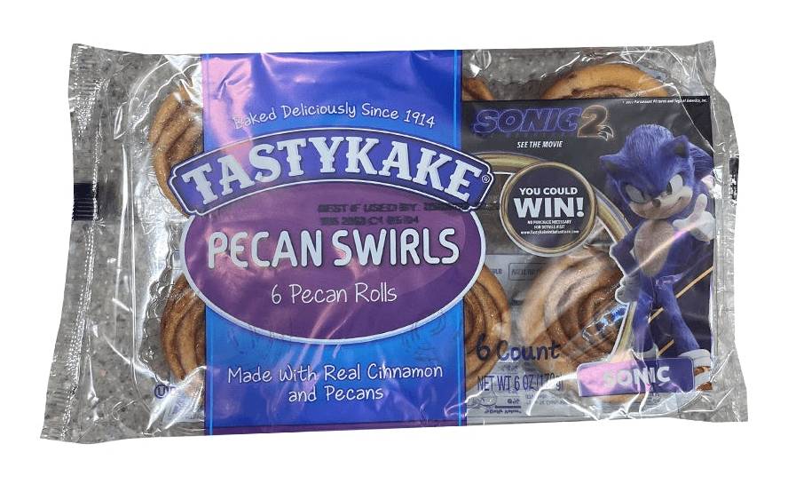 Tastykake Pecan Swirls (6 Count)