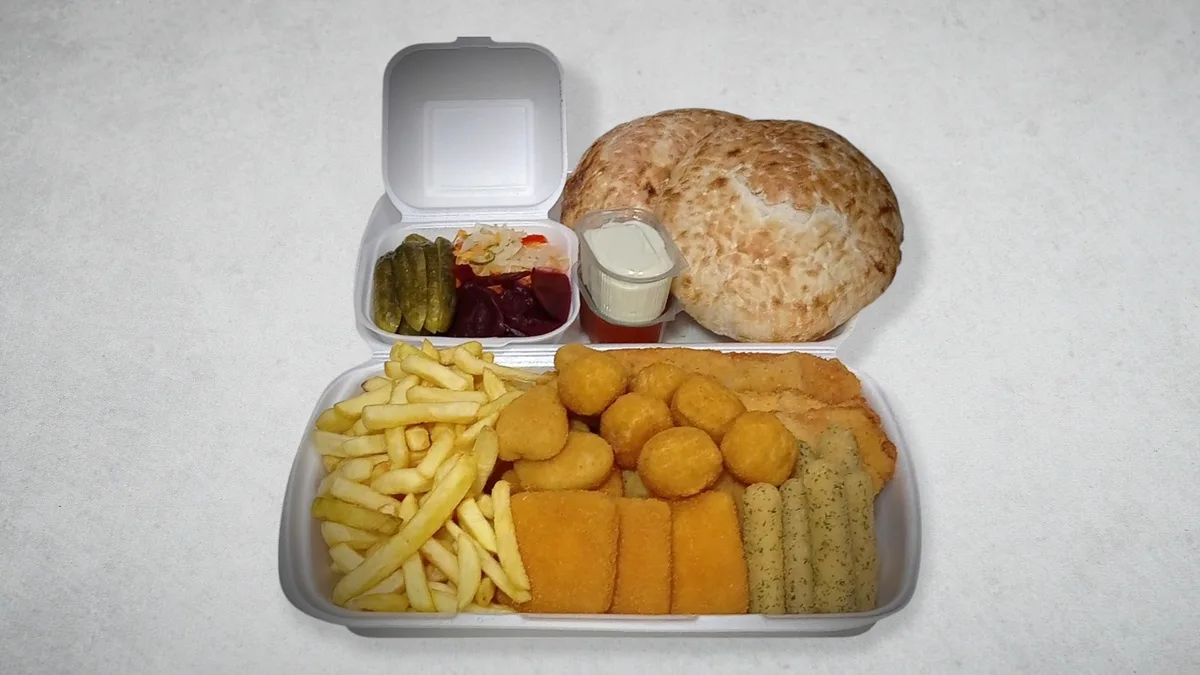 Pohovani MIX u porciji ROYAL