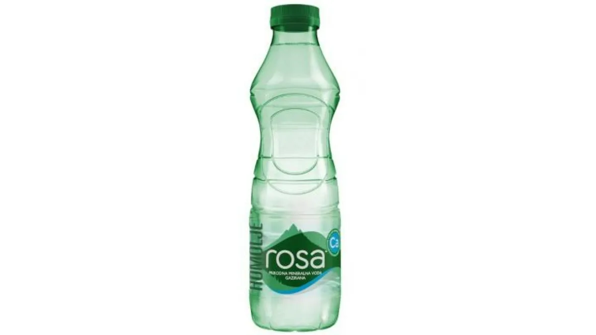 Rosa voda GAZIRANA 0.5l