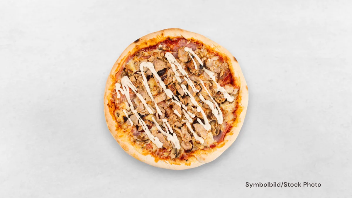 Pizza Kebab Geflügel