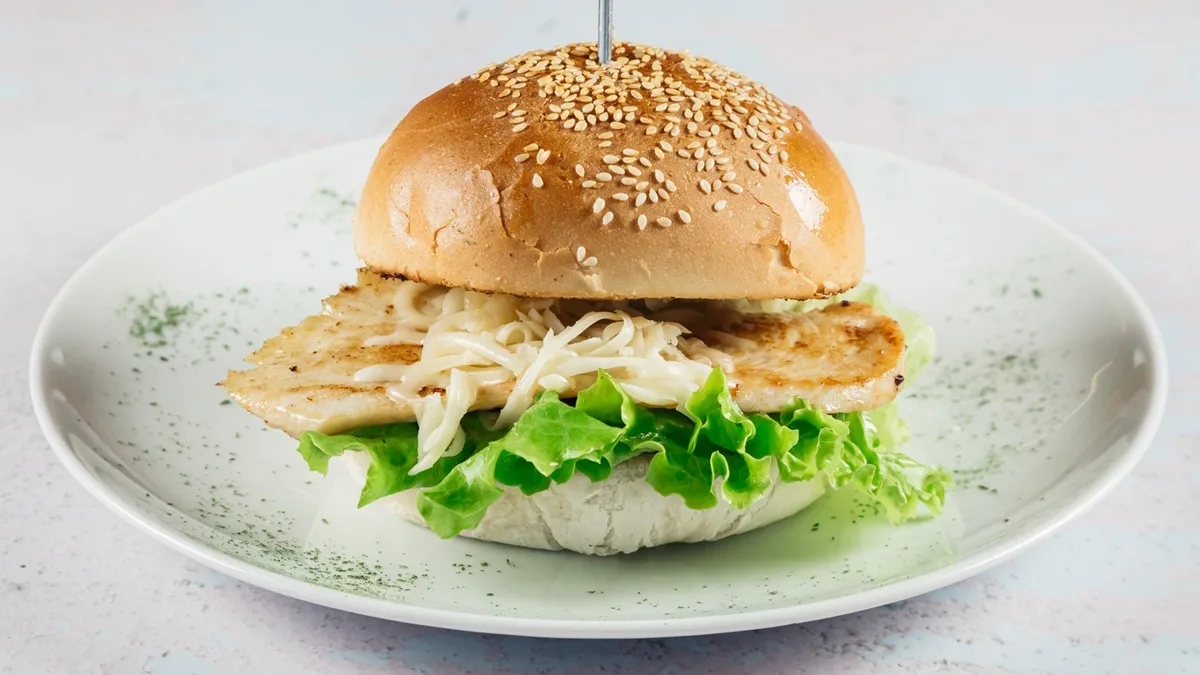 Chicken burger