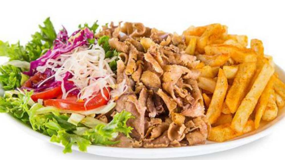 Gyros la farfurie