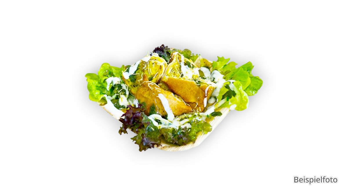11. Chana Chat Samosa