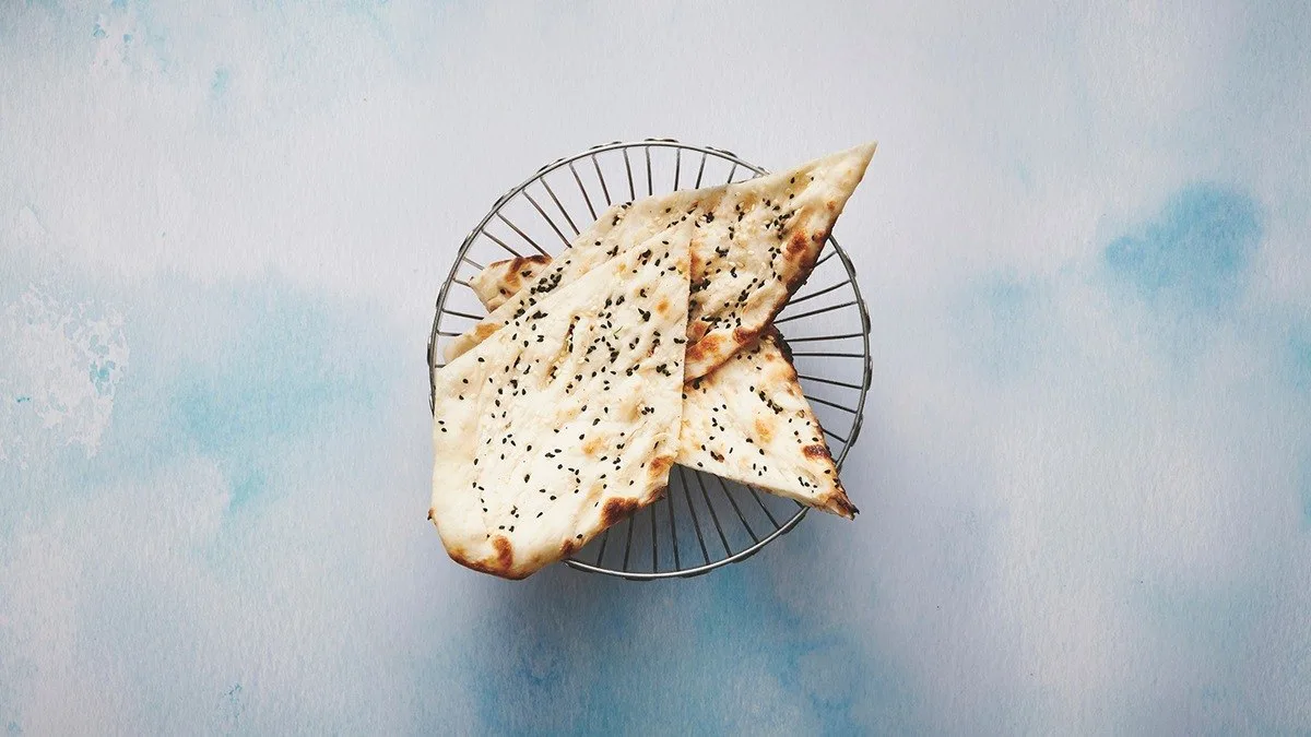 56. Garlic Naan