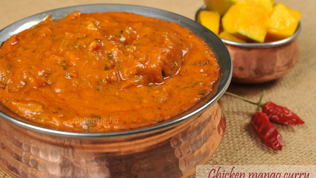 Mangós currys csirke (Chicken Mango Curry)