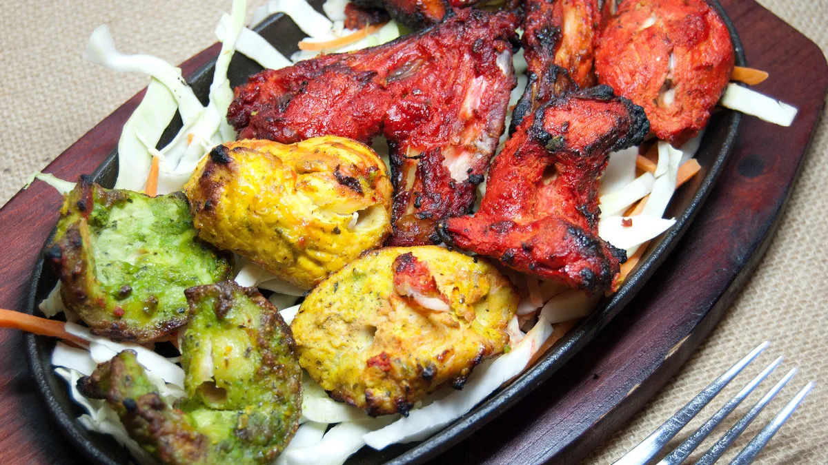 Royal Minar Kétfős Tandoori tál (Tandoori Plate for 2)
