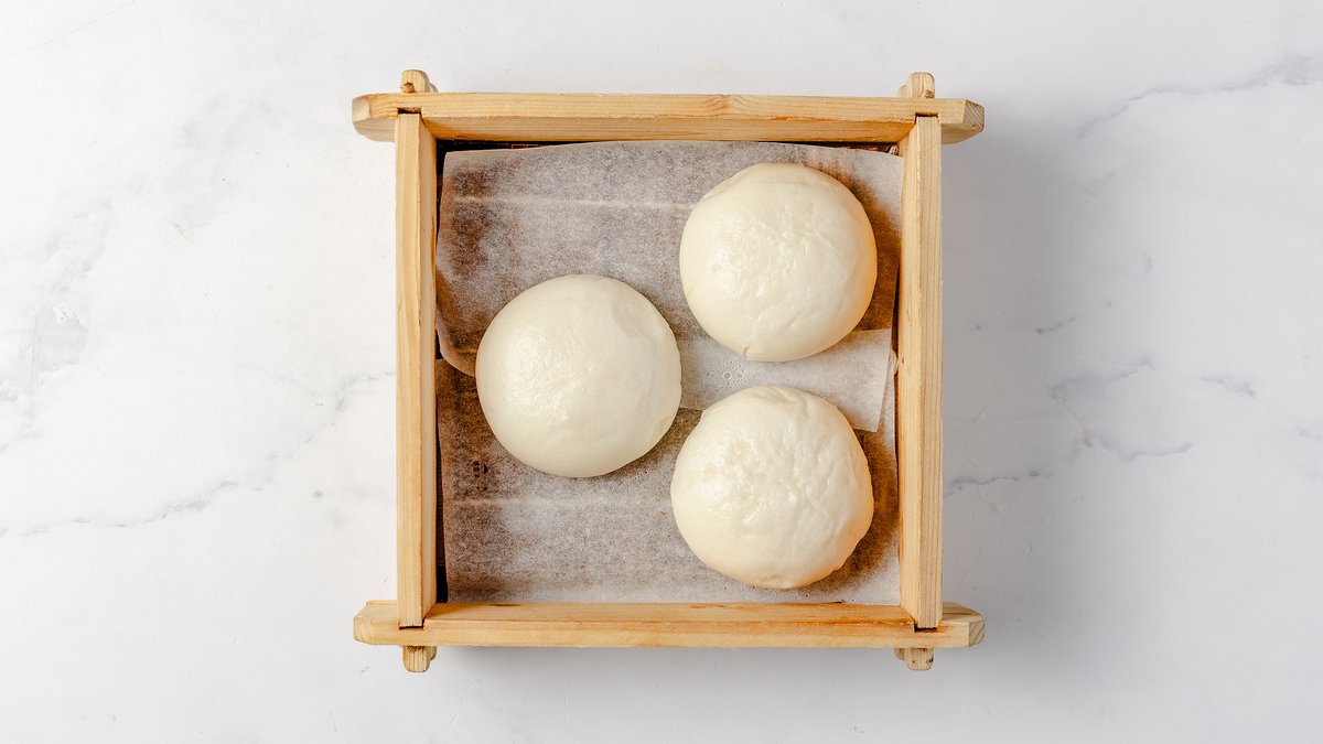 Dampede Cremeboller Bao (V) 3 stk