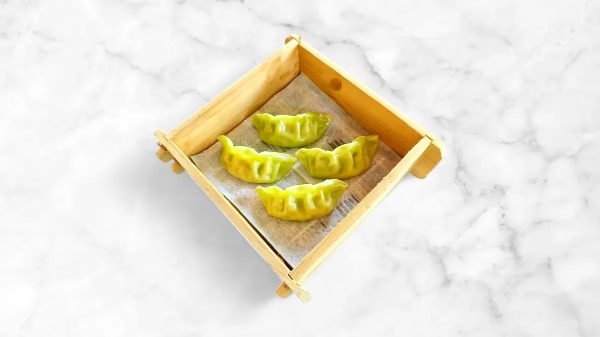 Dampede vegan gyoza (V, VG)