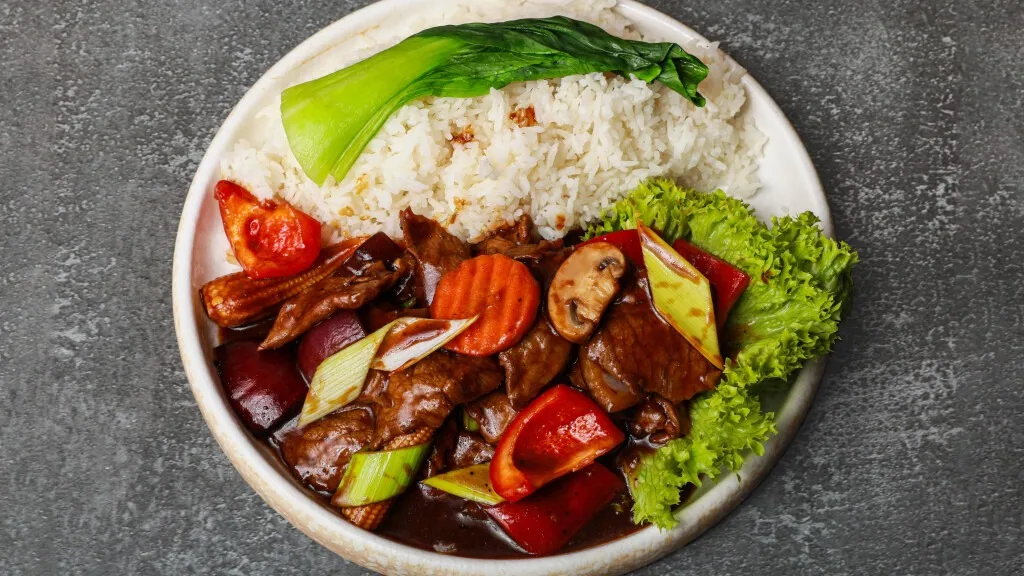 Wokstegt Oksekød