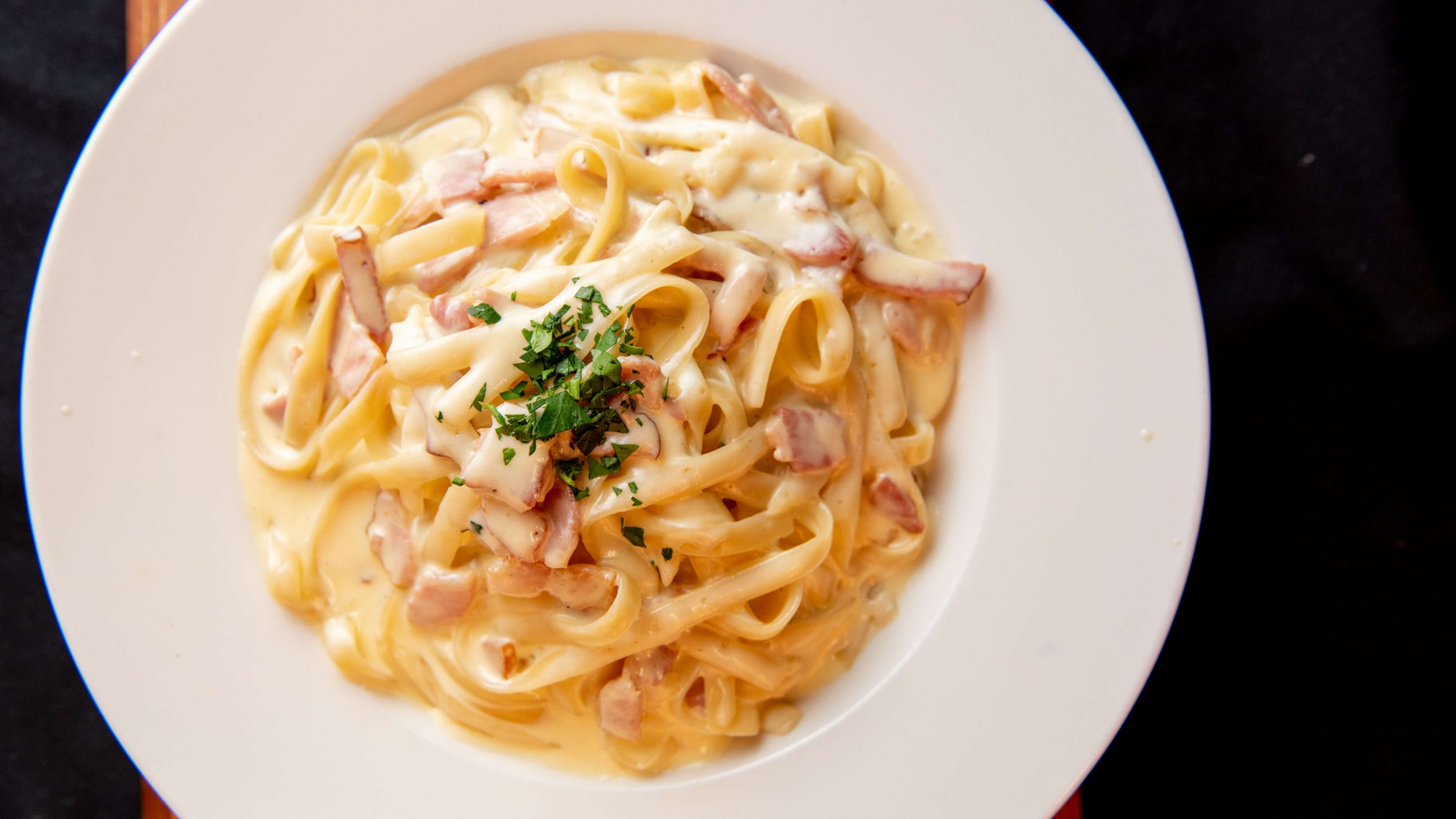 FETTUCCINE CARBONARA